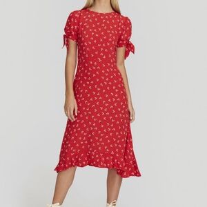 FAITHFULL the Brand Emilia dress Size 10  Jeanne print midi